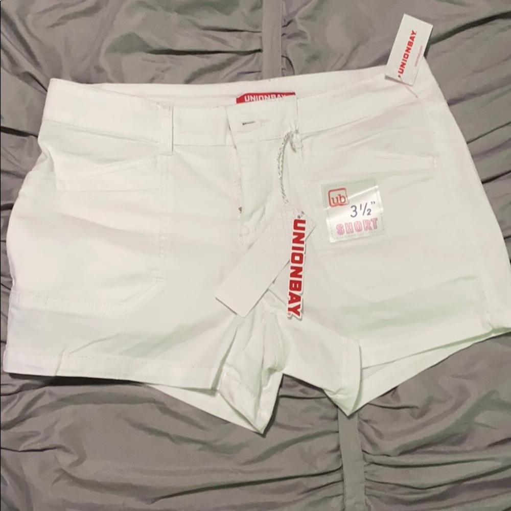 White shorts